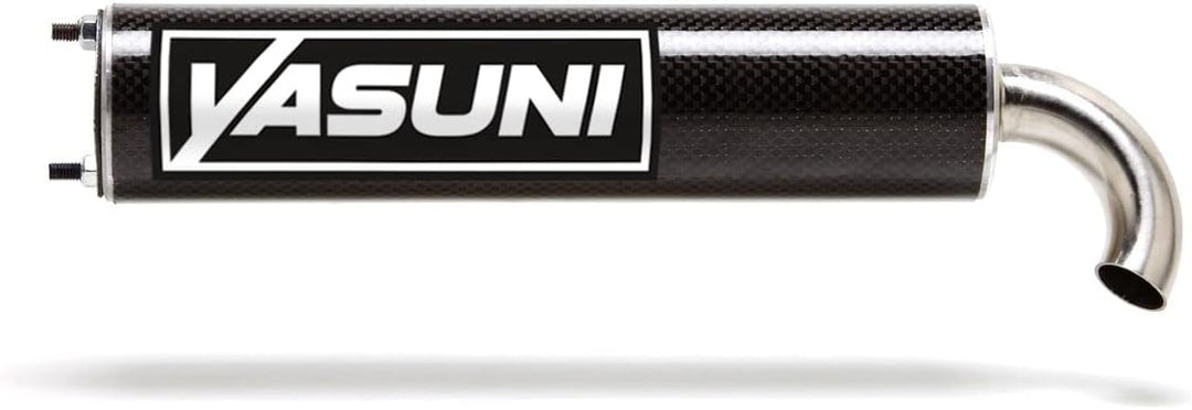 Auspuff Yasuni Scooter R Carbon für Minarelli stehend