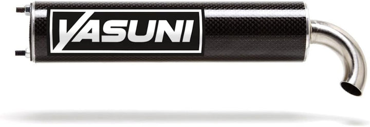 Auspuff Yasuni Scooter R Carbon für Minarelli stehend