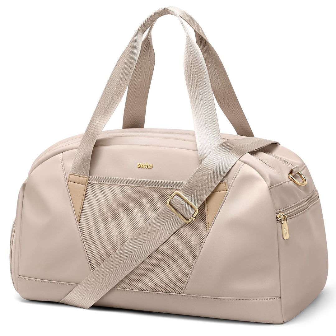 VNINE Reisetasche Sporttasche Damen，Leichte Handgepäck Tasche Weekender Bag Schwimmtasche Wasserdich