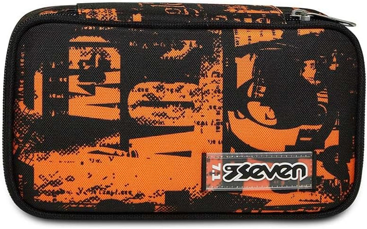 Seven Quick Case, Federmäppchen, Mäppchen, Mehrfarbig, Federtasche für Schreibwaren, Etui mit Stifte