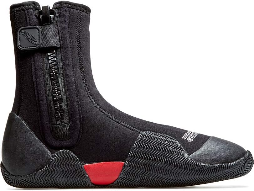 GUL Junior 5mm Powerboot Easy-Zip - Schwarz - Unisex - Verstärkte Ferse und Zehen für Lange Haltbark