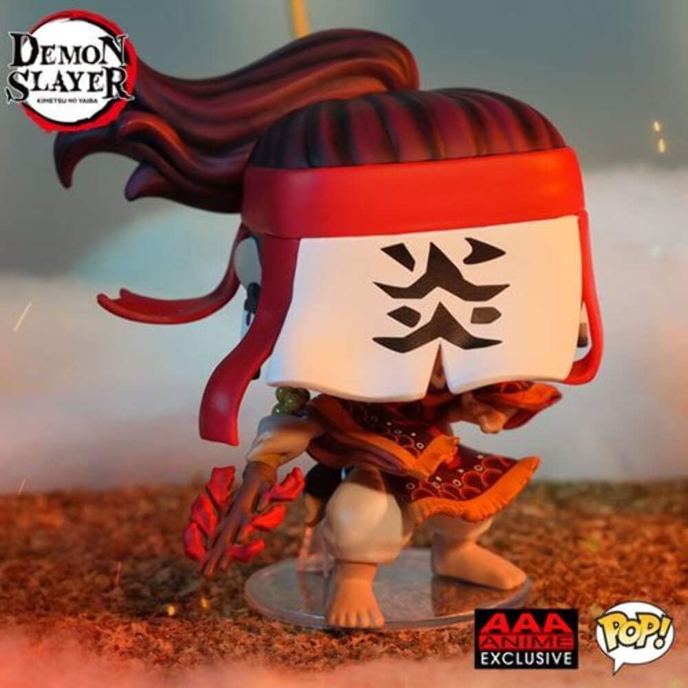 Funko Pop Demon Slayer Tanjuro Kamado Hinokami Kagura Figure (AAA Anime Exclusive), FUN68862