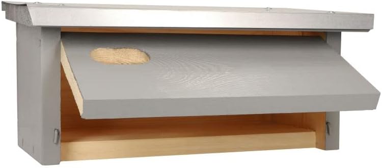 Nistkasten - Einzelner klassischer Premium Mauerseglerkasten Zur Aufputzmontage MKW Nr 2 - Stabiler