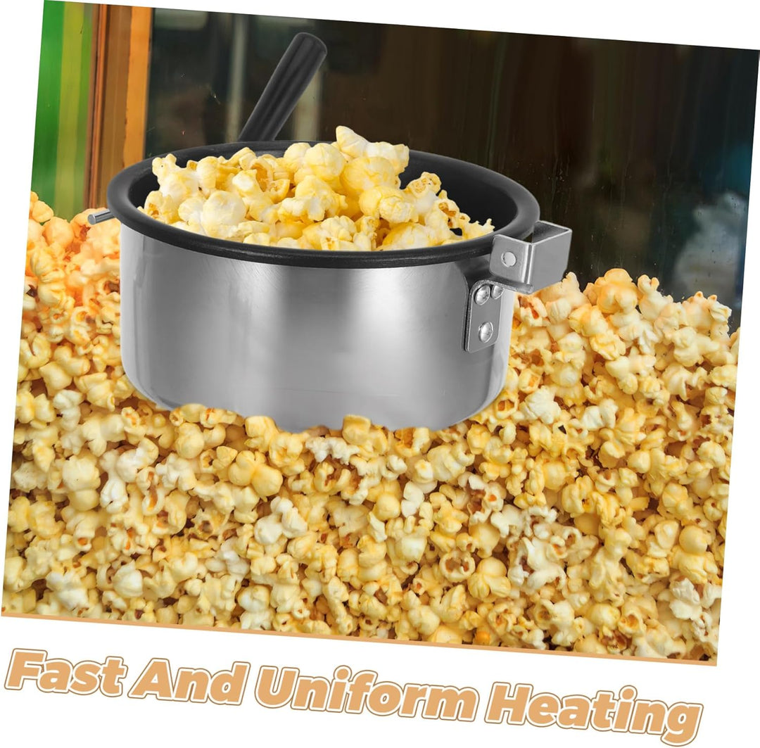 Zerodeko Popcorntopf Kessel Popcornmaschine Kessel Ersatzteil Popcornmaschine Ersatzteile Metall Mas