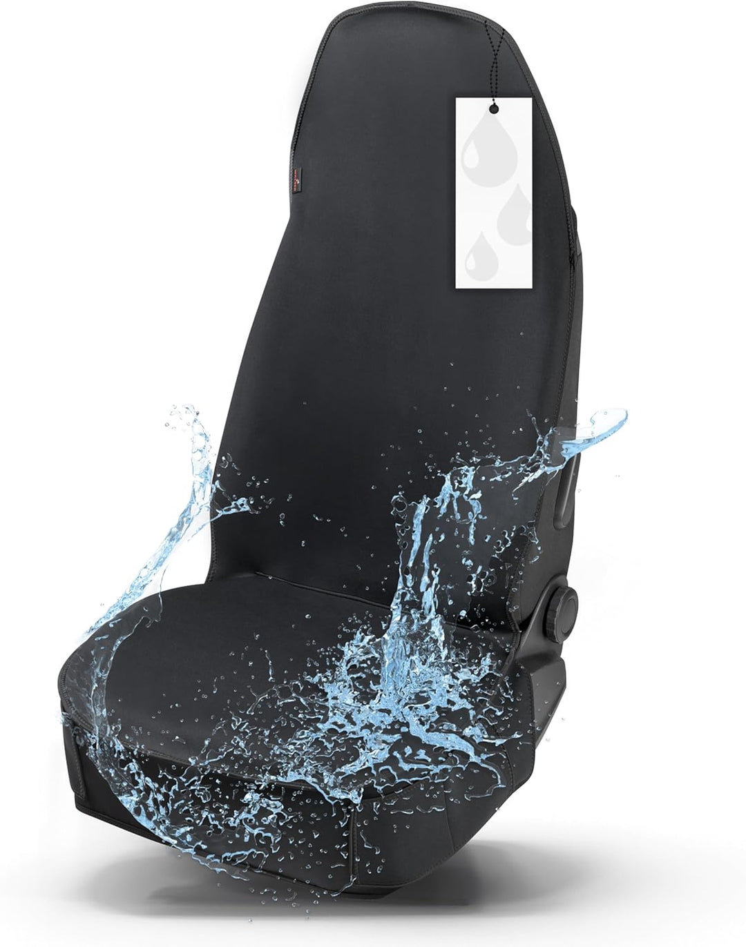 Walser Premium Sitzauflage Auto Neopren, 100% wasserdichter Sitzschoner Auto, 100% schmutzabweisende