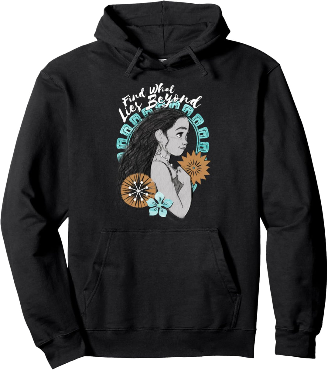 Disney Moana Find What Lies Beyond Sketch Pullover Hoodie