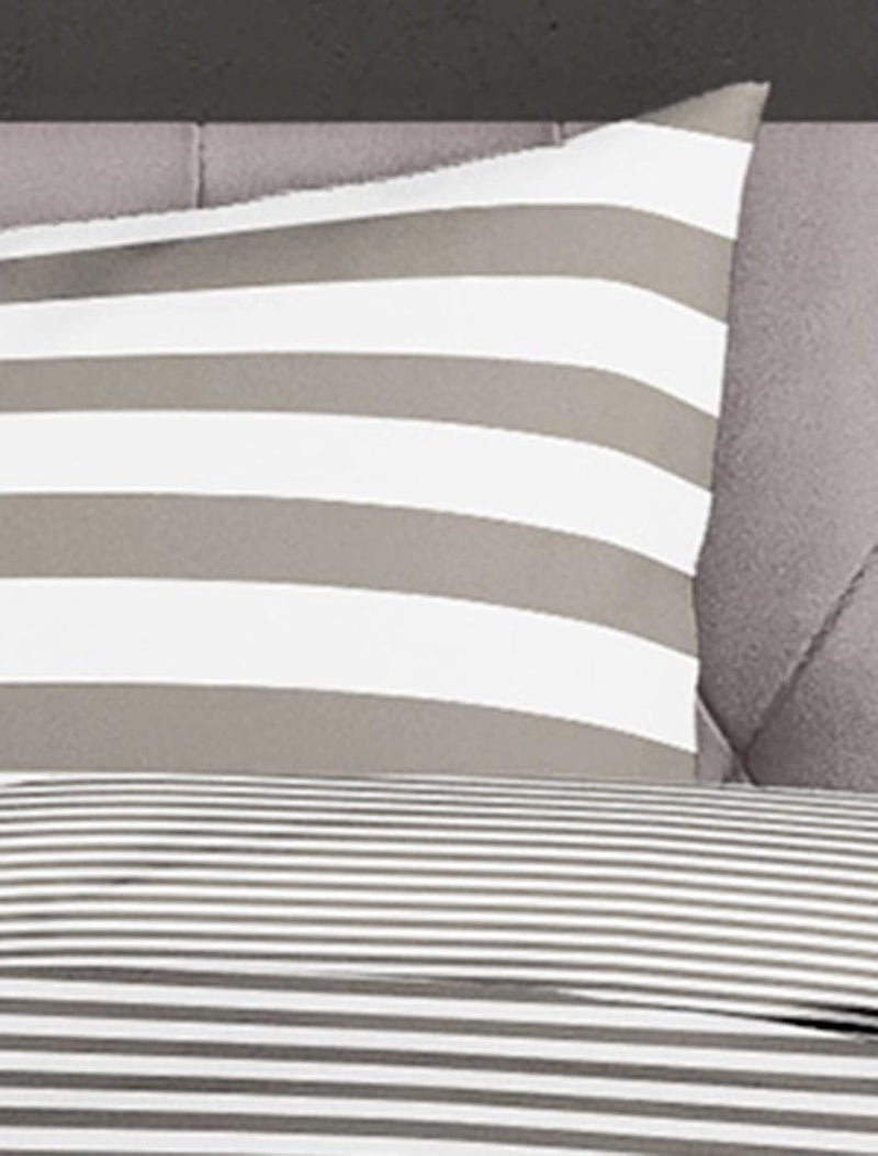 Bierbaum Bettwäsche 3121, Mako-Satin, Made in Germany (155 x 220 cm, kitt) 155 x 220 cm Kitt, 155 x