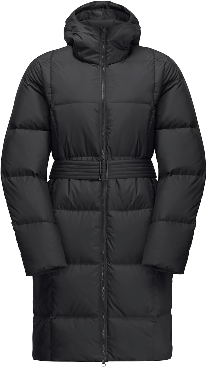Jack Wolfskin Damen Frozen Lake Coat W Daunenmantel L Schwarz, L Schwarz