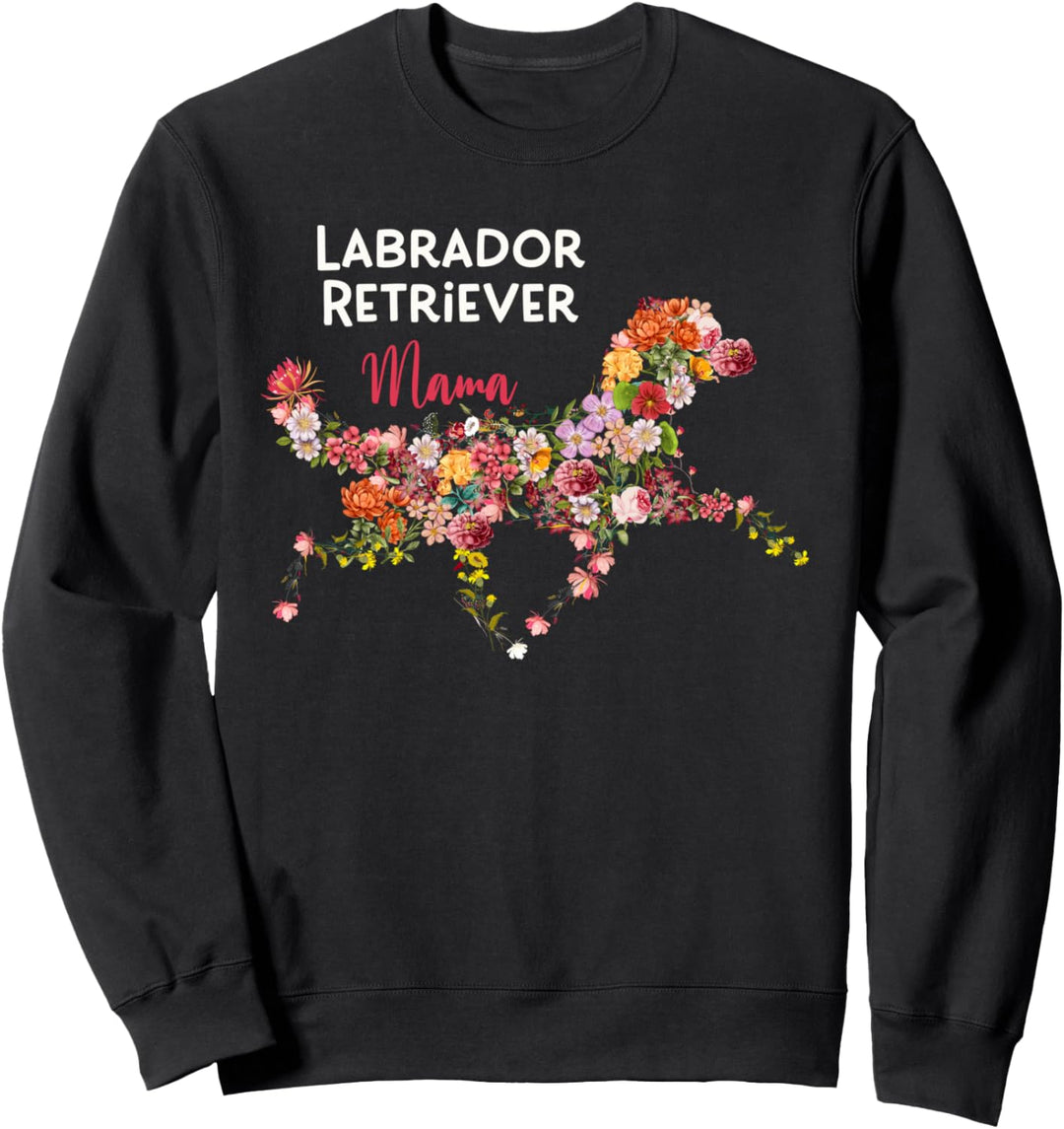 Besuchen Sie Botanical Floral Dog Mom Sweatshirt