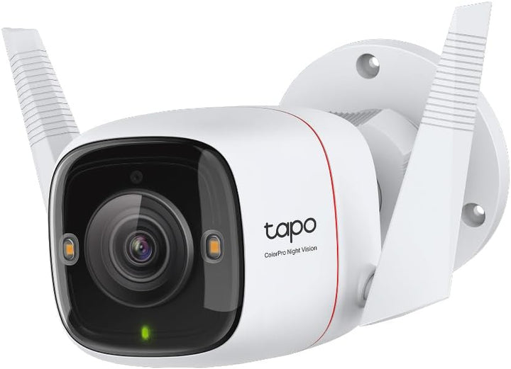 Tapo C325WB Überwachungskamera Aussen, ColorPro Nachtsicht, Objektiv mit Superblende, 2K Hochauflösu