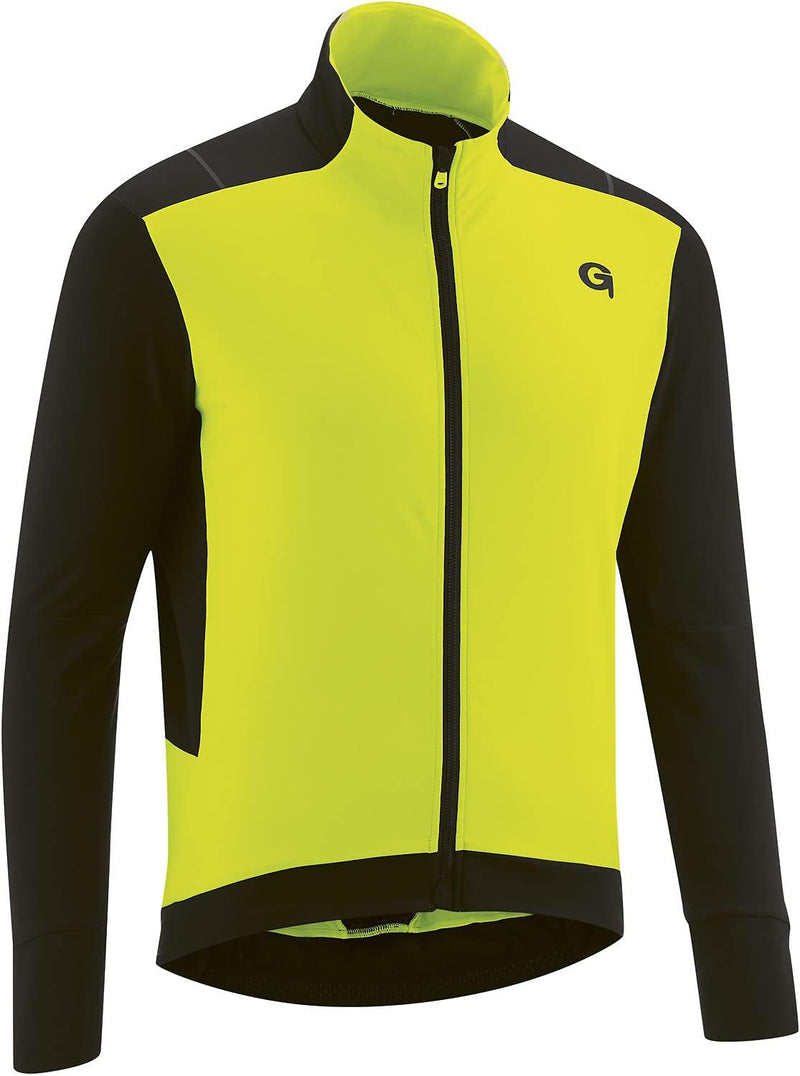 Gonso Herren Fahrradtrikot Bavella L Safety Yellow, L Safety Yellow