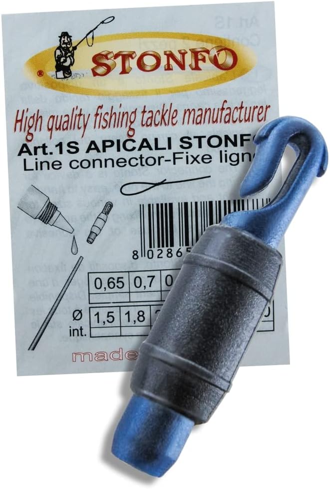 blntackle76 Set: 12 Stück 1,25mm-2,60mm Stonfo Spitzenstonfo - Spitzenadapter für Kopfruten Stipprut