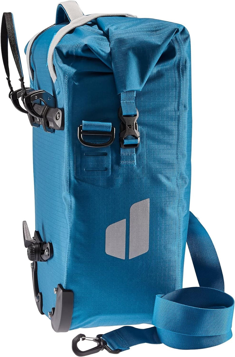 deuter Weybridge 20+5 wasserdichte Hinterradtasche 20+5 L Reef, 20+5 L Reef