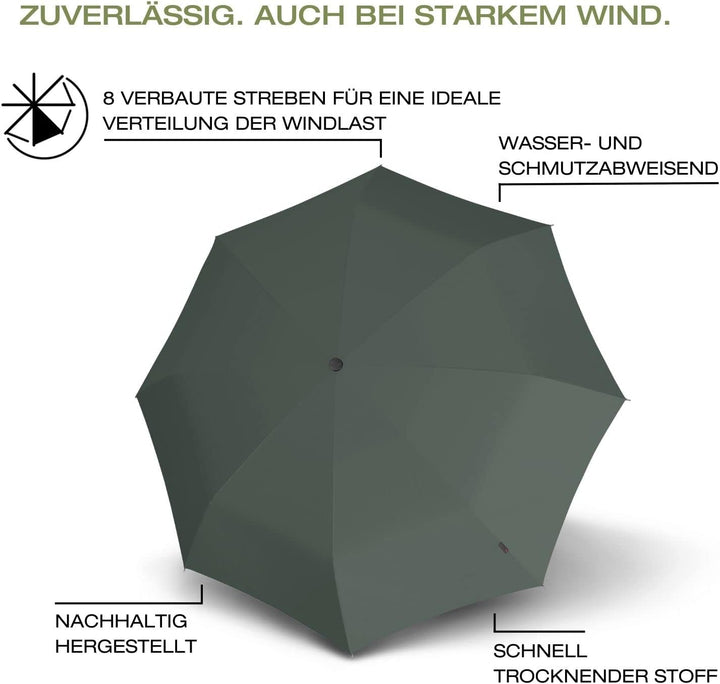 Knirps Regenschirm Horizon Manual grün, grün