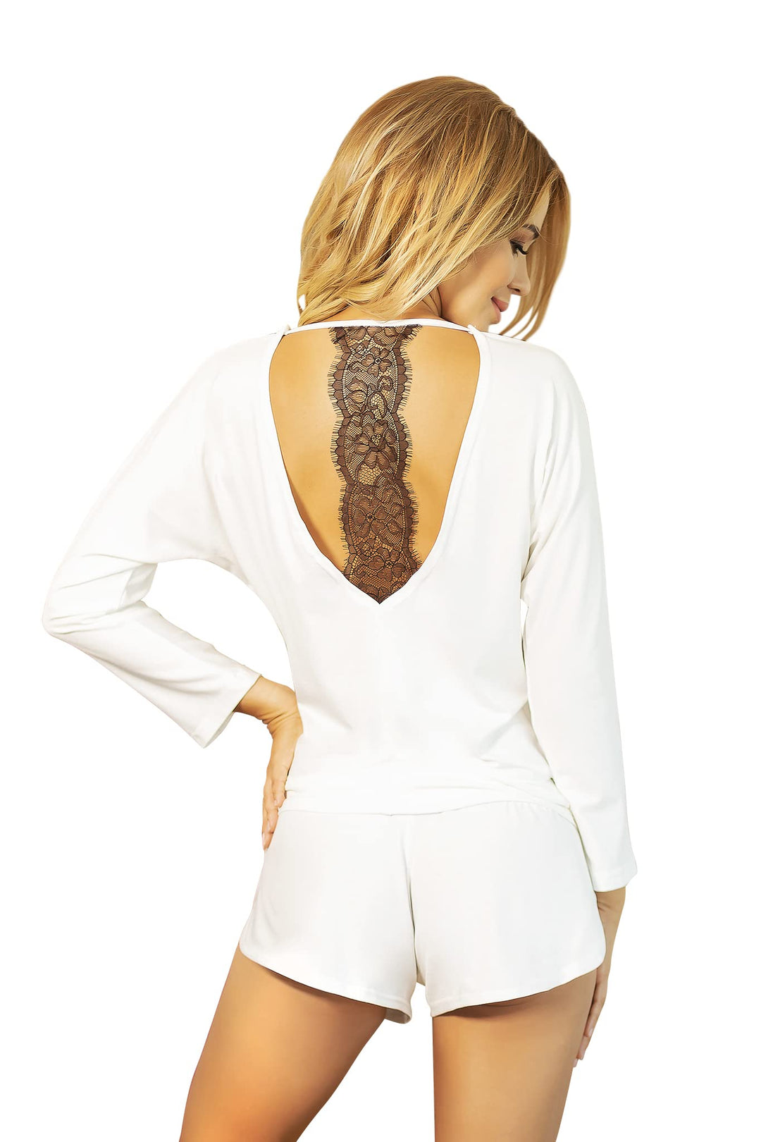 Kalimo Damen Chalandri Pyjamaset XXL Natur, XXL Natur