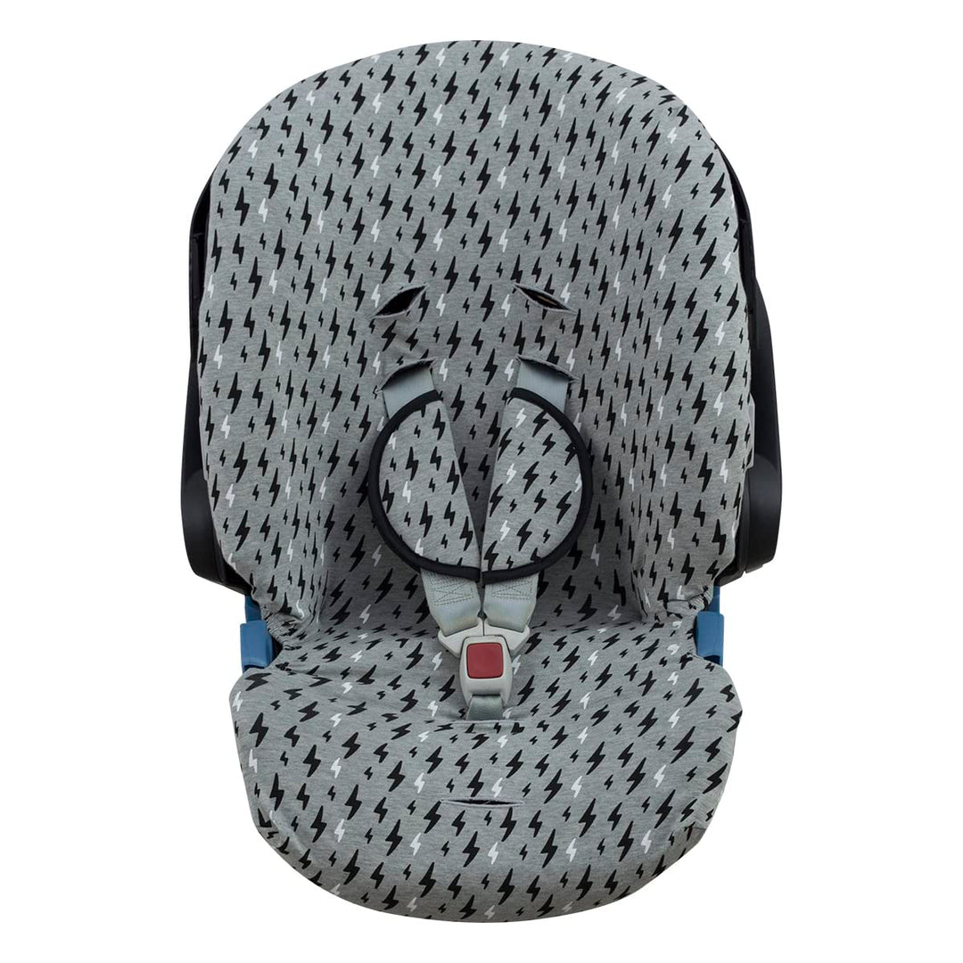 JYOKO Kids Bezug für Autositz kompatibel mit Cybex Aton Cloud- Q-M-2-4-5, aus Baumwolle (Aton 2, Bla