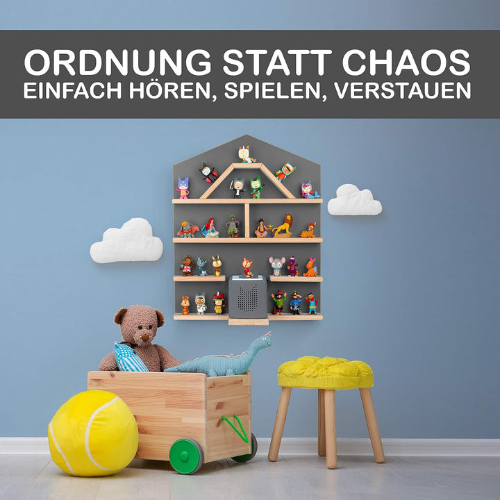Little Moonshine Regal für Tonie Box und Tonies [DAS ORIGINAL] - Das Regal für Toniebox und bis zu 5