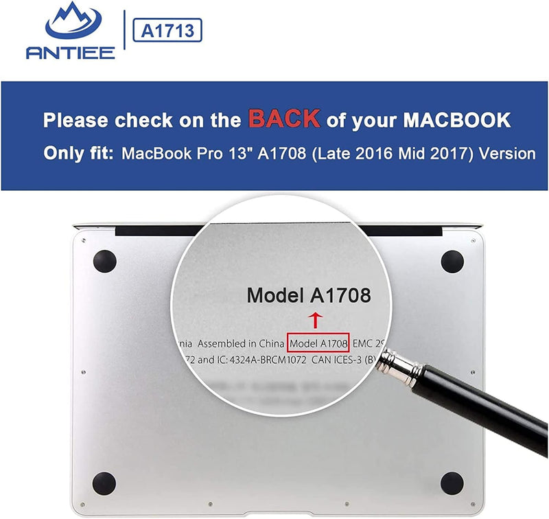 A1708 A1713 Akku für MacBook Pro 13 Zoll A1708(Late 2016 Mid 2017 EMC 2978 3164,A2171 Laptop Akku fü