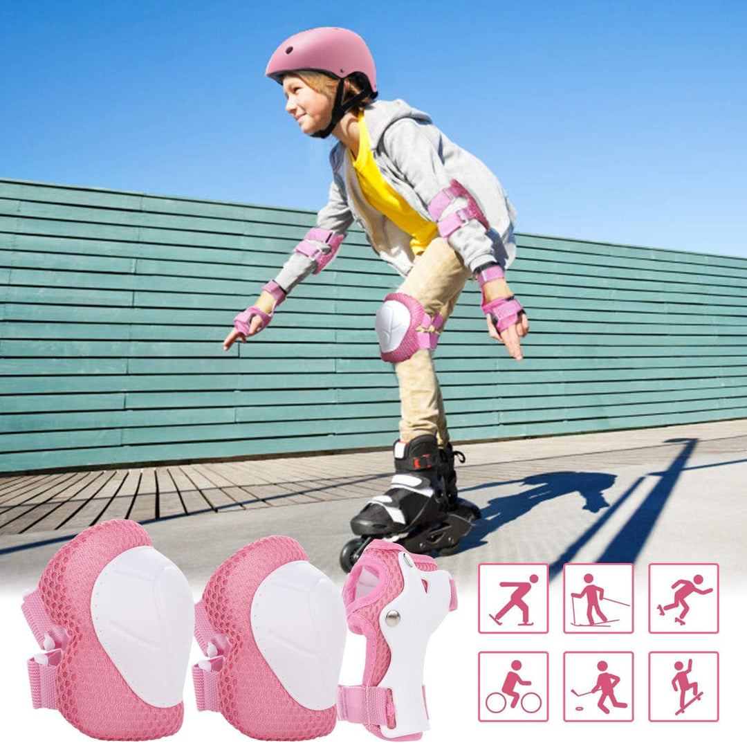 ValueTalks Schonerset Kinder Protektoren Schützer inliner Schutzausrüstung Kinder Knieschoner Set mi
