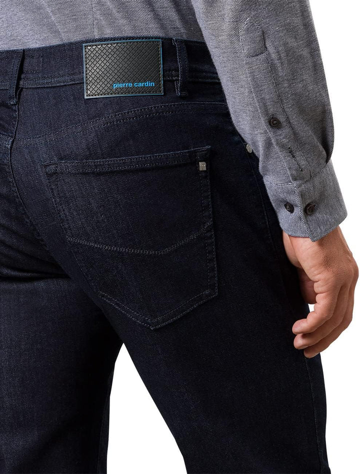 Pierre Cardin Herren Lyon Jeans 30W / 32L Rinsed Blue, 30W / 32L Rinsed Blue