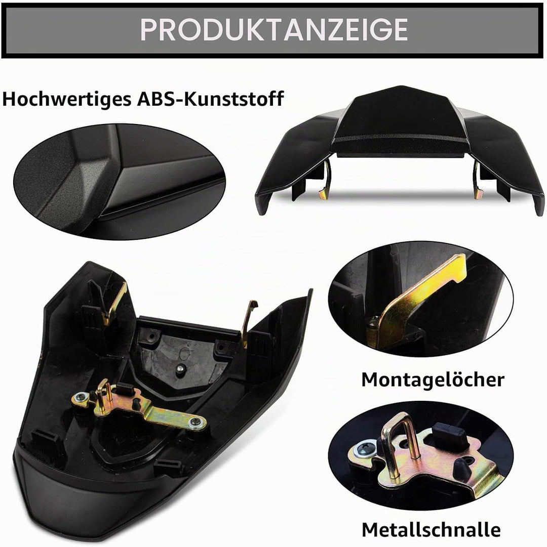Soziusabdeckung Rücksitzbezug für CB650R CBR650R 2018 2019 2020 2021 2022 2023 PSLER Sitzkappe Heckv