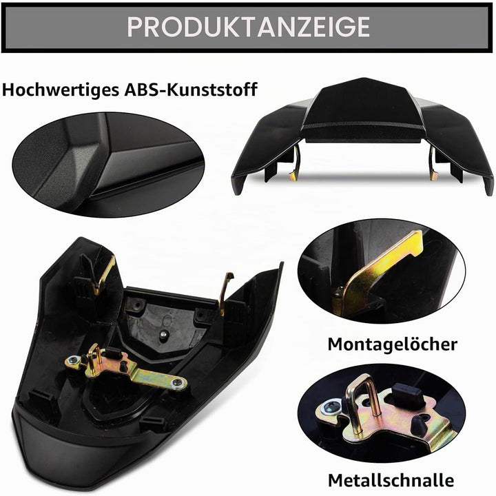 Soziusabdeckung Rücksitzbezug für CB650R CBR650R 2018 2019 2020 2021 2022 2023 PSLER Sitzkappe Heckv