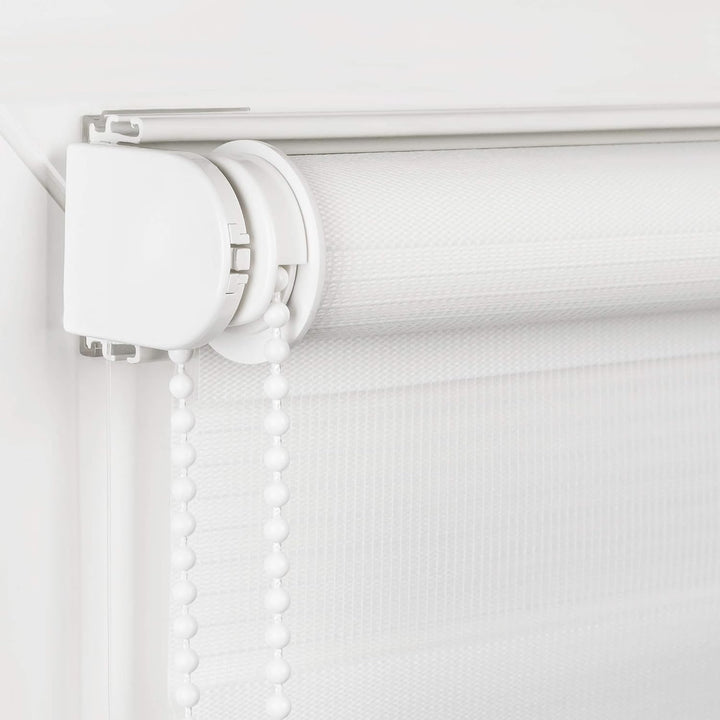 ROLLMAXXX Duo-rollo Doppelrollo Klemmfix ohne Bohren (130 x 150 cm, Weiss) 130 x 150 cm Weiss, B130