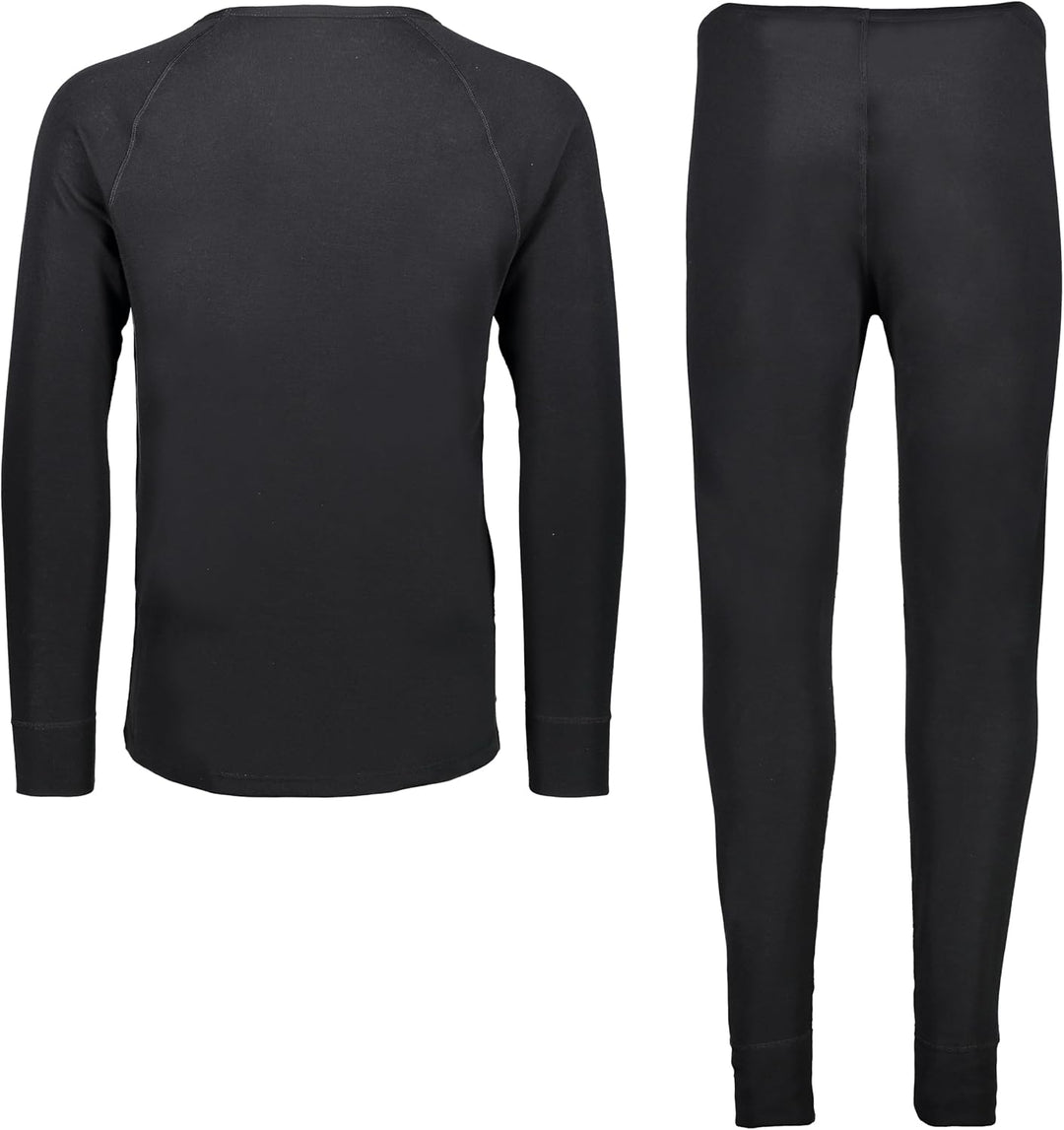 CMP Herren Herren-Hemd-Hose-unterwäsche-Set Wäsche XXL Schwarz, XXL Schwarz