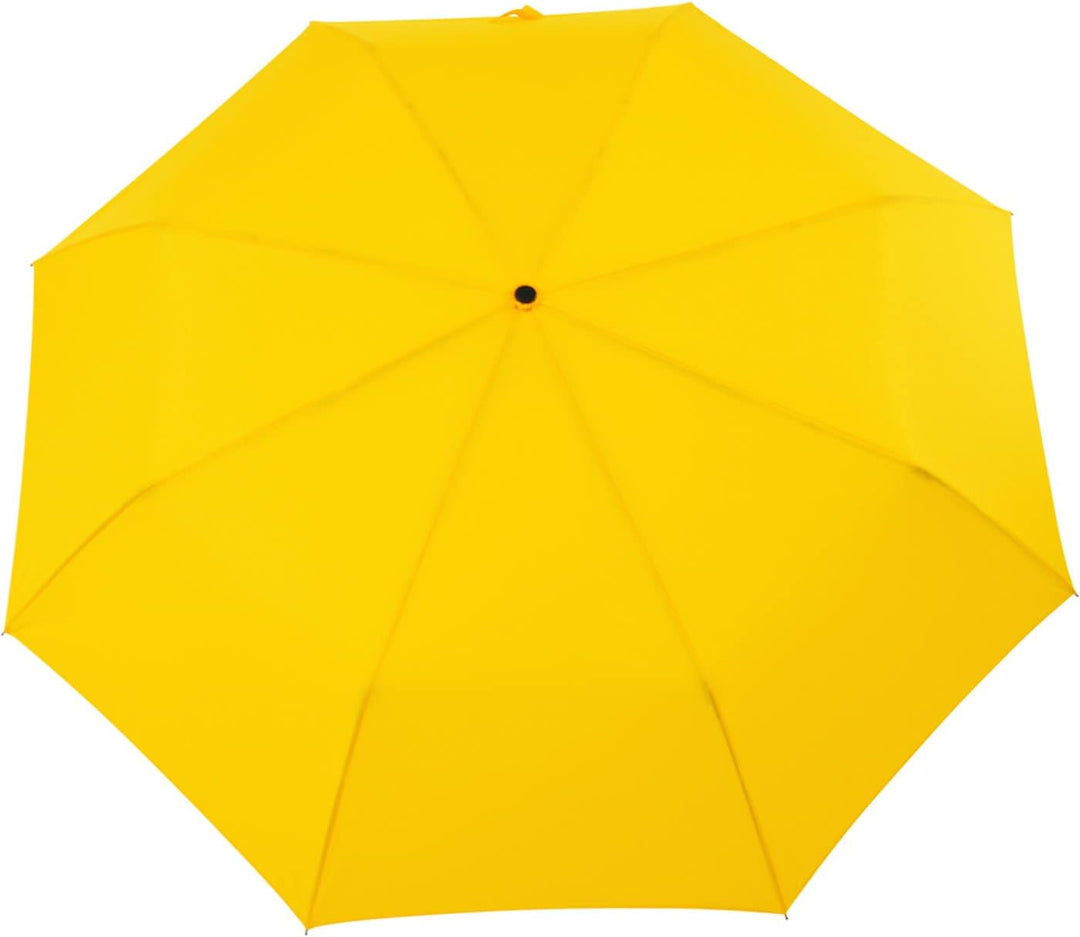 iX-brella Trekking XL Taschenschirm 115 cm gross mit Umhängetasche yellow, yellow