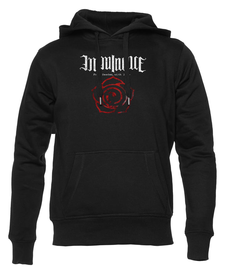 Generisch Imminence Form Sweden with Love Unisex Hoodie Herren Damen Schwarz Lange Ärmel Kapuzenpull