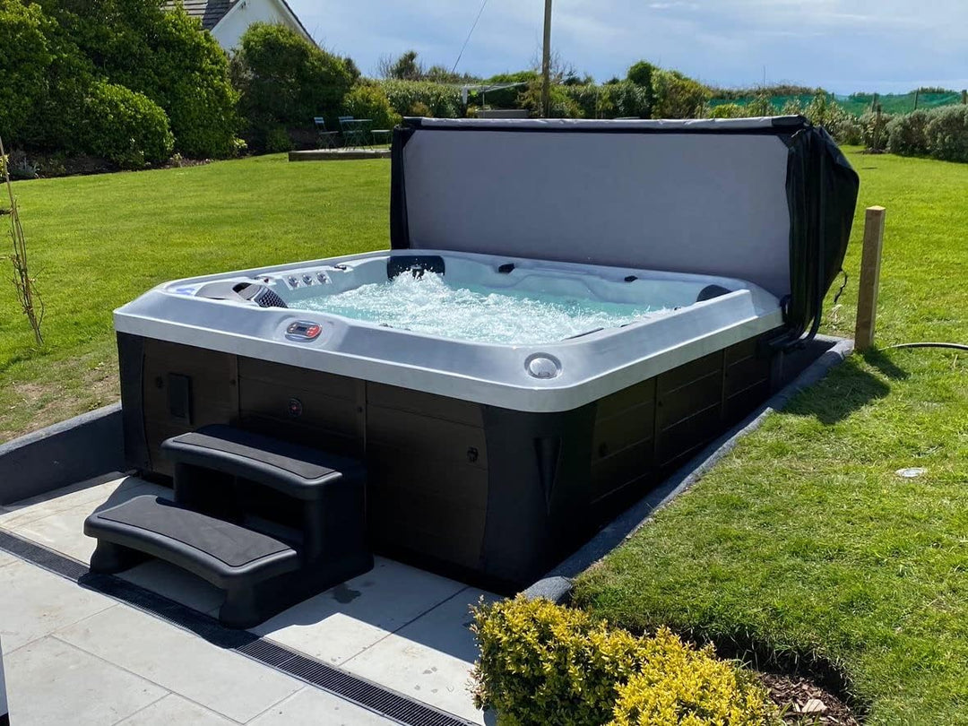 CANADIAN SPA CO. Universaltreppe für Whirlpool, 2 Stufen, 40 x 72 x 52 cm, Einstiegshilfe Pool, ruts