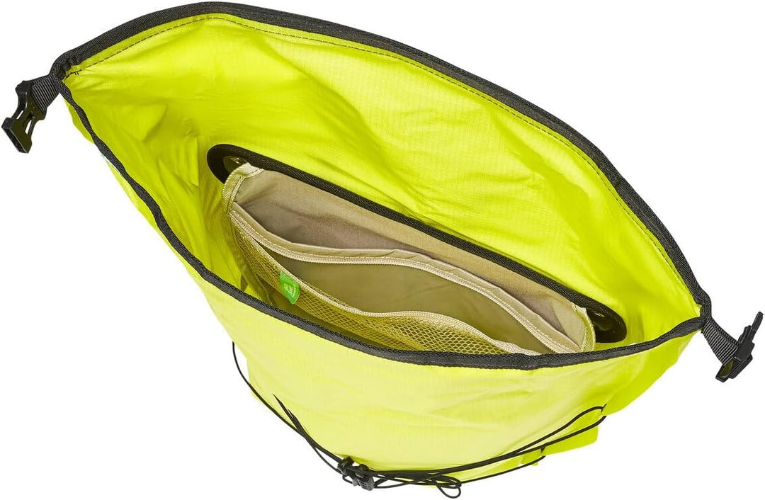 VAUDE Vorderradtaschen Aqua Front Light, Ultraleichte Vorderradtasche zum Radfahren, Black, one Size