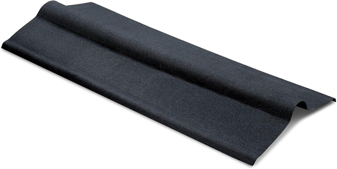 Onduline-Firsthaube 4er Pack für Bitumenwellplatten Dachmaterial Abdeckung wetterfest–Firstelement f