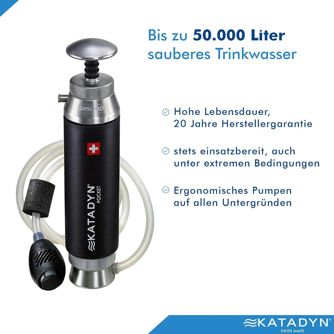 Katadyn 2010000 Wasserfilter Pocket Filter