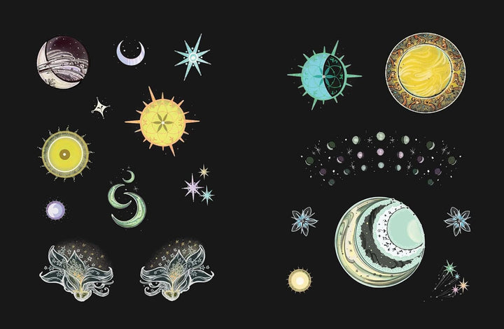 The Green Witch's Sticker Book: 600+ Enchanting Stickers Inspired by Green Magic (Green Witch Witchc