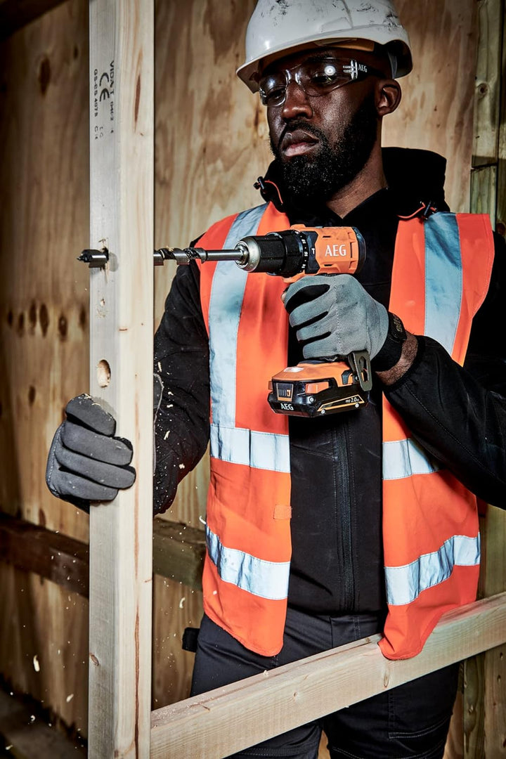 AEG 18 V Pro18V Akku-Schlagbohrschrauber, BSB18G4-202C, Drehmoment 60 Nm, inkl. 2 x 18 V 2,0 Ah Akku