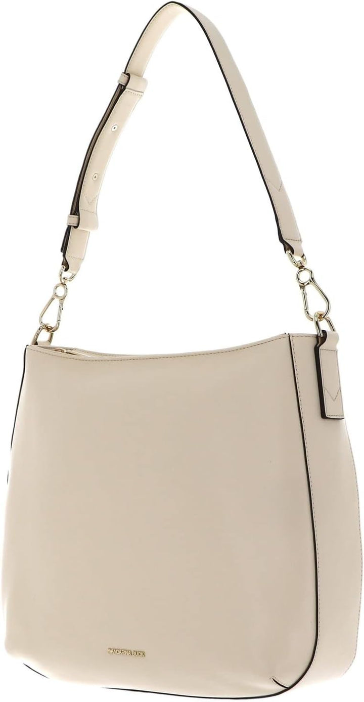 Mandarina Duck Damen Luna P10KBT03 Umhängetasche Macadamia, Macadamia