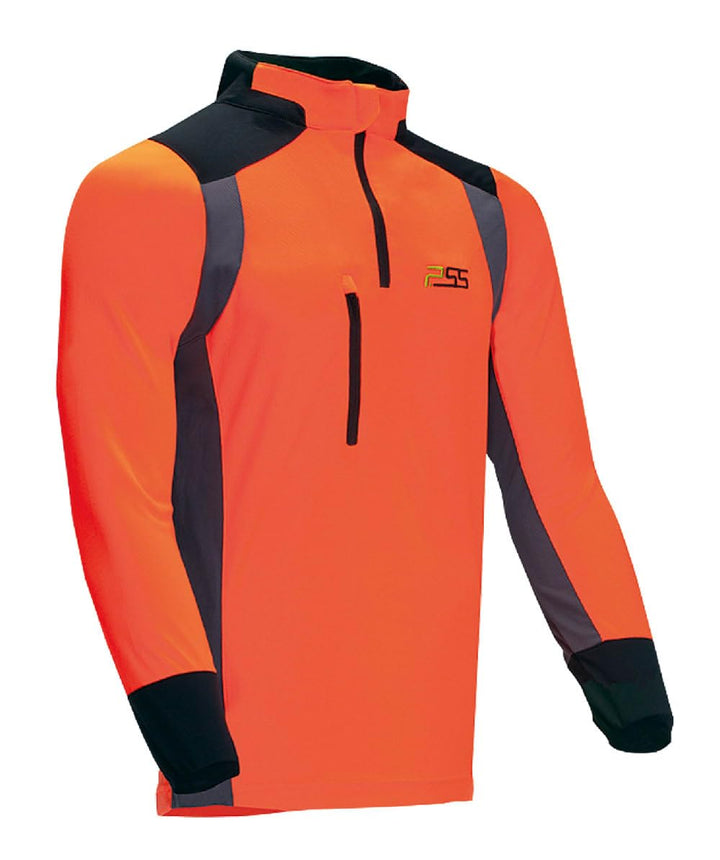 PSS Funktionsshirt X-Treme Skin Langarm, Gelb/Rot S Orange, S Orange