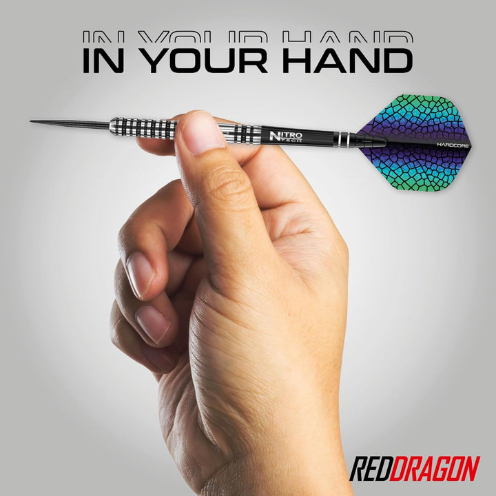 RED DRAGON Dragonfly 3: 20g, 22g oder 24g Tungsten Darts mit Flights und Schäfte 20.0 Gramm, 20.0 Gr