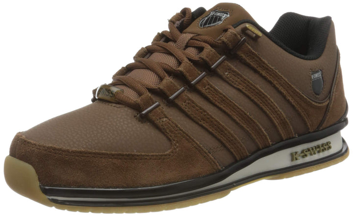 K-Swiss Rinzler SP 02283-088-M Herren Sneaker 42 EU Bison Chocolate Blk, 42 EU Bison Chocolate Blk