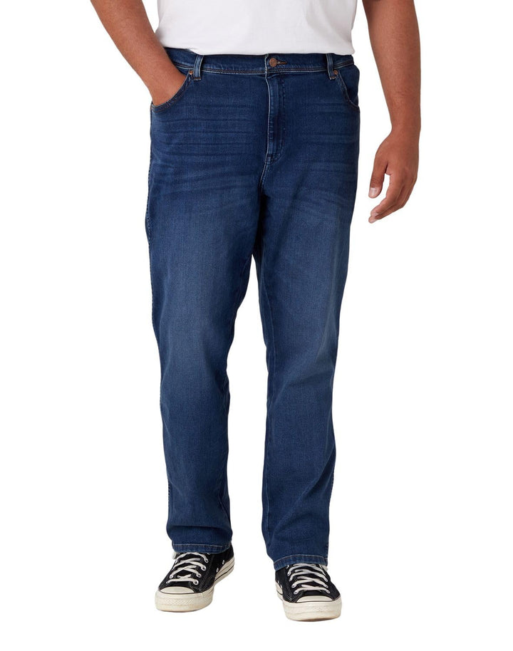 Wrangler Wrancher Herren-Anzugjeans 34W / 30L Gelb