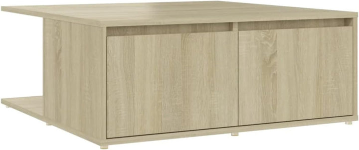 Gecheer Moderne Couchtisch mit Staufächer & Schubladen Beistelltisch Kaffeetisch Sofatisch Teetisch