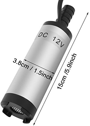 12V 3,8cm Edelstahl Tauchpumpe Wasserpumpe Elektrische Dieselölpumpe 8500r / m 12V DC Pumpe für Dies