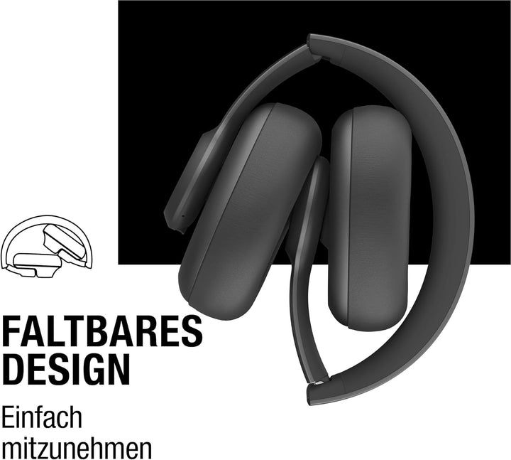 Fresh 'n Rebel Clam Ace Bluetooth Kopfhörer Over Ear mit Hybrid Active Noise Cancelling, 60 Stunden