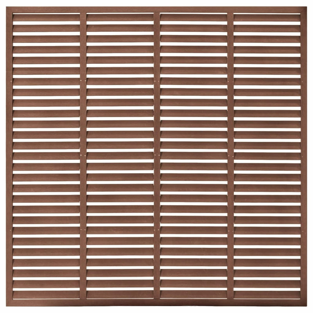 Tidyard Lamellenzaun Sichtschutzzaun Gartenzaun Windschutz Zaun Zaunfeld Zaunelement Terrasse Garten