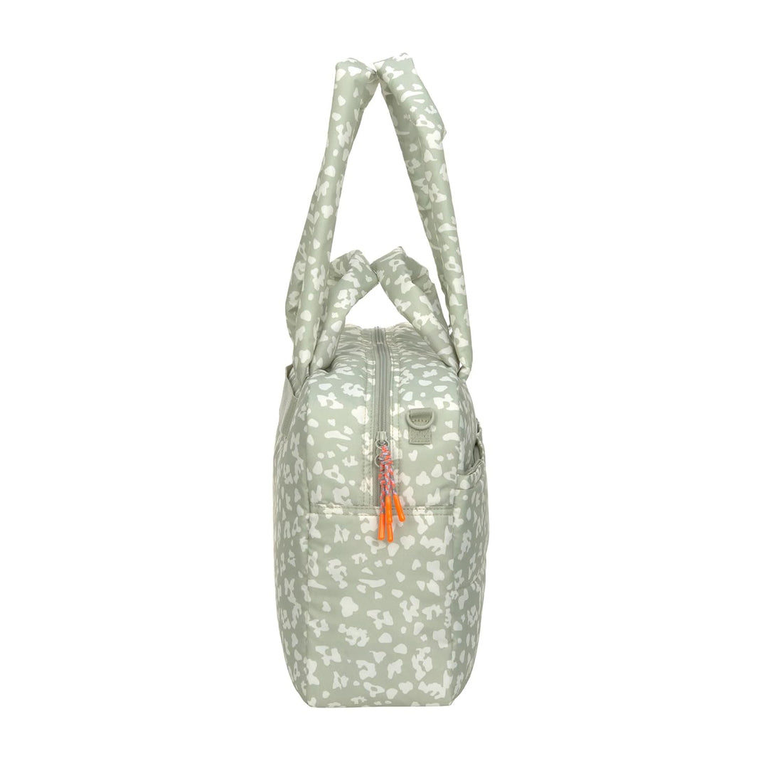 LÄSSIG Baby Wickeltasche mit Tragegriff und Wickelunterlage, Kinderwagenbefestigung, wasserabweisend