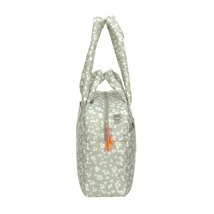 LÄSSIG Baby Wickeltasche mit Tragegriff und Wickelunterlage, Kinderwagenbefestigung, wasserabweisend