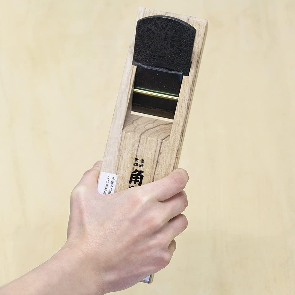 KAKURI Japanischer Blockhobel, 50 mm für Holzbearbeitung, Kanna Japanischer Glätthobel, manueller Ha