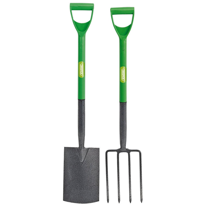 Draper 16566 Easy Find Gartengabel und Spaten,
