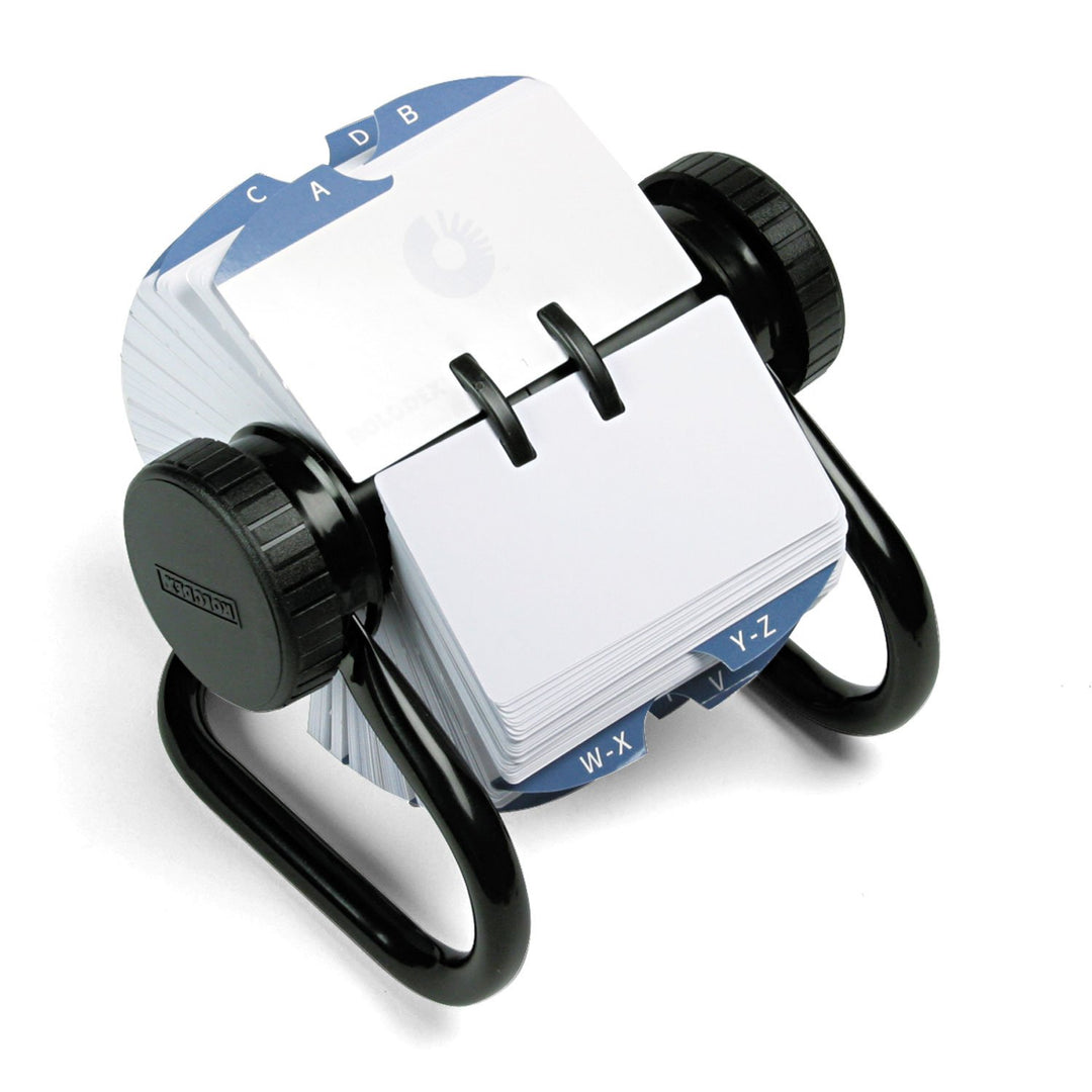 Rolodex Business Card Tray schwarz groÃ Large, Large